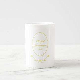 Gold Wedding Porselein Kop