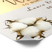 Gold Wedding Welcome Poster (Hoek)