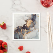 Gold White Black Marmer Servet (Insitu)