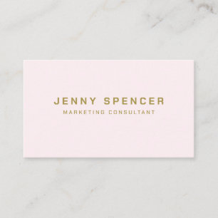 Gold White Minimalist QR Code Professional Visitekaartje
