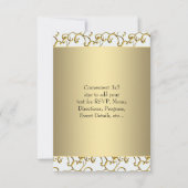 Gold White RSVP (Devant)