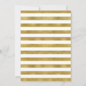 Gold & White Tassel-Afstuderen-kaart Kaart (Achterkant)