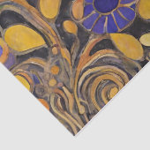 Gold Wildflower Garden Tissuepapier (Detail)