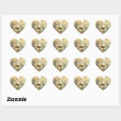 Gold Will you Marge Me proposal Name Script Hart Sticker (Vel)