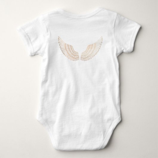 Gold Wings Baby Bodysuit (Achterkant)