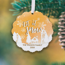 Gold Winter Wonderland Laat het Sneeuwvakantie