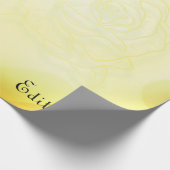 Gold Wrapping Paper Cadeaupapier (Hoek)