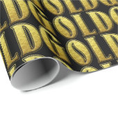 Gold Wrapping Paper Cadeaupapier (Rol Hoek)