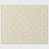 Gold XOXO Cadeaupapier (Vlak)