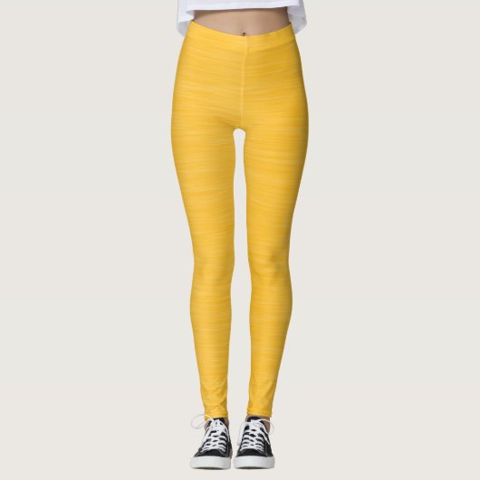 Gold Yellow Leggings - St. Patrick's Yoga Pants (Voorkant)