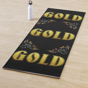 Gold Yoga Mat