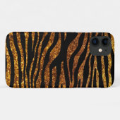 Gold Zebra, Glitter Zebra, Zebra Print, Stripes Case-Mate iPhone Case (Achterkant (horizontaal))