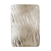 Gold Zebra Print Ombre Badmat (Voorkant Verticaal)
