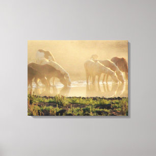 GoldDust Series Wrapped Canvas Afdruk