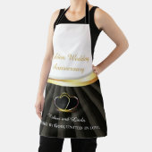 Golden 50e bruiloft religieus Jubileum Schort (Insitu)