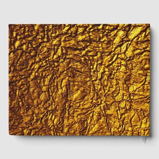 Golden 50th Mariage Anniversary Livre d'invité per (Verso)