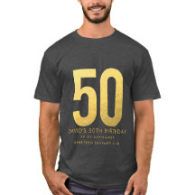 Golden 50th Wedding Jubileum Persoonlijke Partij