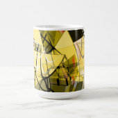 Golden Abstract Coffee Mug (Centre)