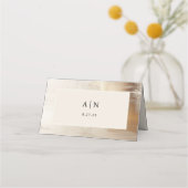 Golden Abstract | Elegante bruiloft (Achterkant)