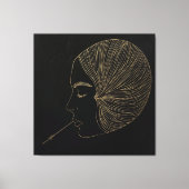Golden Abstracte kunst Prints (Voorkant)