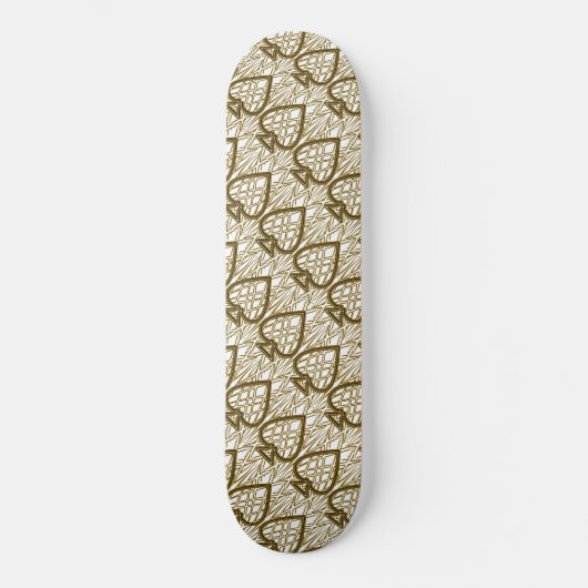 Golden ACE-ticket Skateboard (Voorkant)