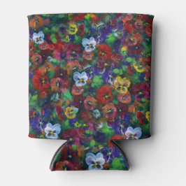 Golden Afternoon Pansies by Jason Street Blikjeskoeler