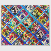 Golden Age Adventure Comic Hoesjes, misdadigers va Cadeaupapier (Vlak)