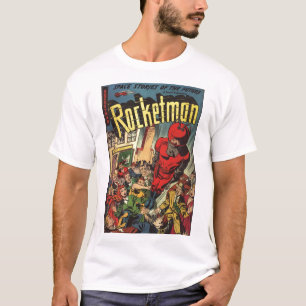 Golden Age Comic Art - Rocketman T-shirt