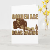 Golden Age Dragon Racing Digger Dragster Kaart (Gele Bloem)