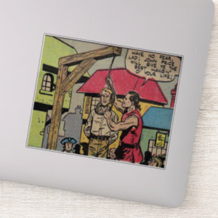 Golden age Horror  strips uit de jaren '60 Sticker