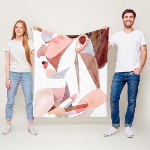 Golden Age Woman Fleece Deken