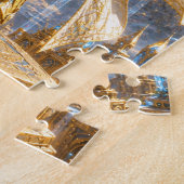 Golden Alien Warrior Puzzle (Côté)