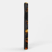 Golden Amber black Nautilus shell patroon, fossiel Case-Mate iPhone Case (Achterkant/rechts)