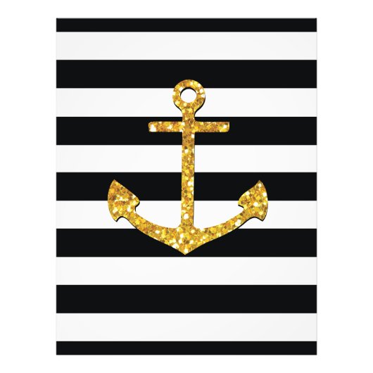 Golden Anchor Foto Afdruk (Voorkant)