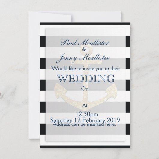 Golden Anchor Kaart (Voorkant)