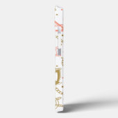 Golden Anchor Pattern Case-Mate iPhone Case (Achterkant / Links)