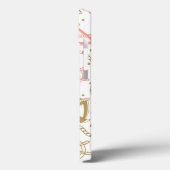 Golden Anchor Pattern Case-Mate iPhone Case (Achterkant / Links)