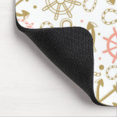 Golden Anchor Pattern Muismat (Hoek)