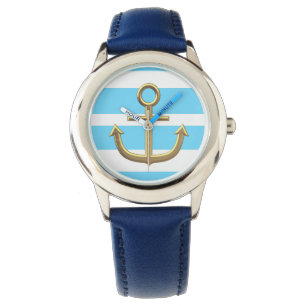 Golden Anchor, symbolen van de liefde. Horloge