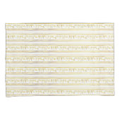 Golden Ancient Gezegde Paleo Hebrew Folie Kussensloop (Voorkant-Rechts)