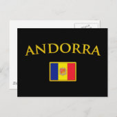 Golden Andorra Briefkaart (Voorkant / Achterkant)