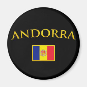 Golden Andorra Magneet