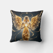 Golden Angel Glamour Throw Pillow Kussen (Achterkant)