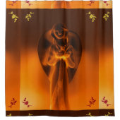 Golden Angel imprimé rideau de douche (Devant)