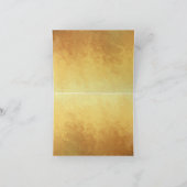 Golden Anniversaire Merci Cartes (Intérieur)