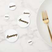 Golden Anniversaire Table Confetti (Groupe)