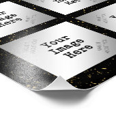 Golden Anniversary 26 Photo Collage, Gold Confetti (Coin)