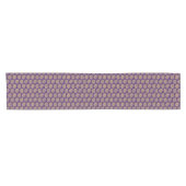 Golden Apple Pattern Paarse Table Runner Korte Tafelloper (Horizontaal)