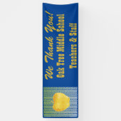 Golden Apple School Teacher Spandoek (Verticaal)