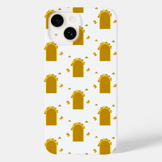  Golden Archway Portal – Minimalist Abstract Case-Mate iPhone Case (Achterkant)
